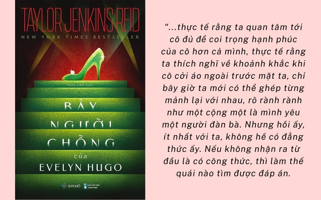 Những cuốn sách hay về LGBT+: 7 người chồng của Evelyn Hugo