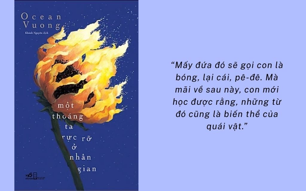 Những cuốn sách hay về LGBT+: Một thoáng ta rực rỡ ở nhân gian