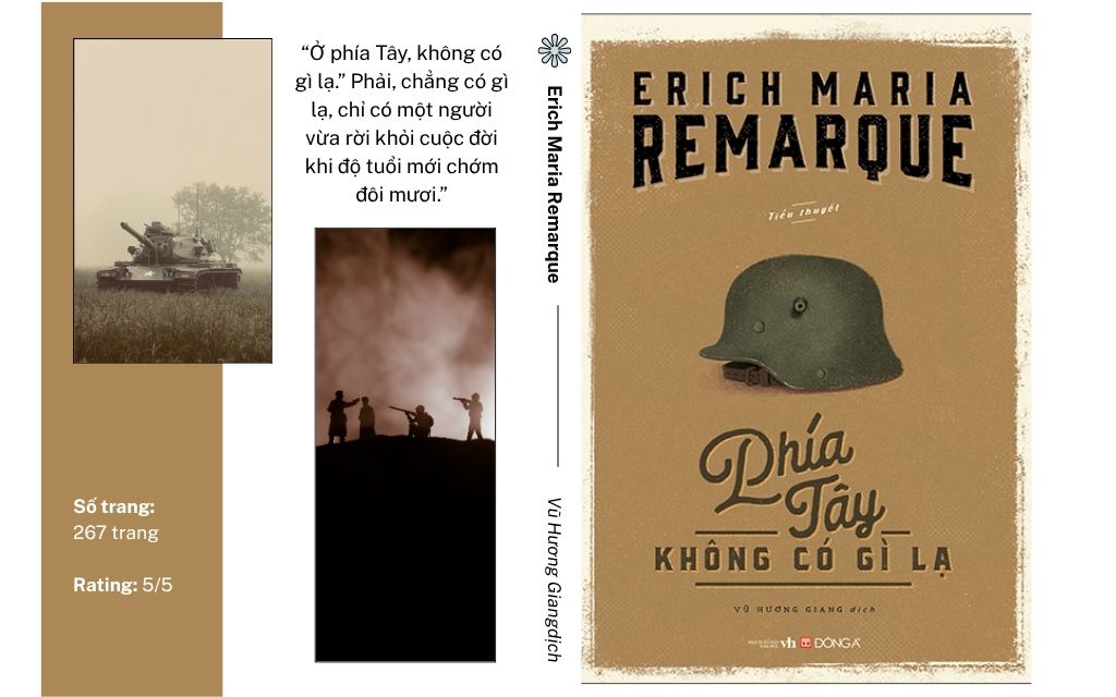 [Review sách] Phía Tây không có gì lạ của Erich Maria Remarque