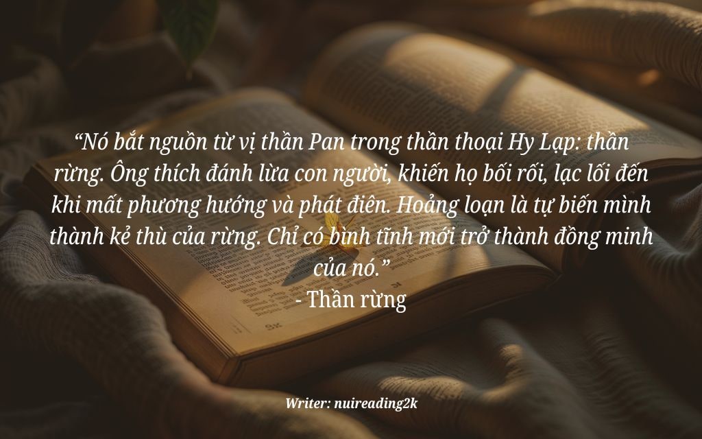 Sách trinh thám: Thần rừng